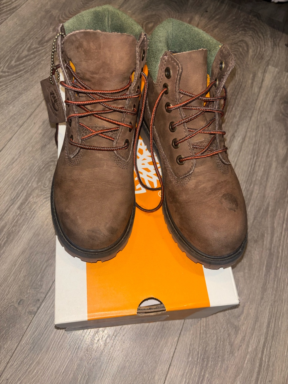 Timberland Brown Kids' Lace-Up Outdoor Boots